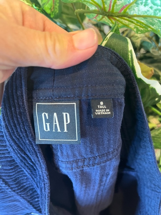 Gap Navy Blue Corduroy Skirt Women’s 8 Tall - Picture 7 of 8